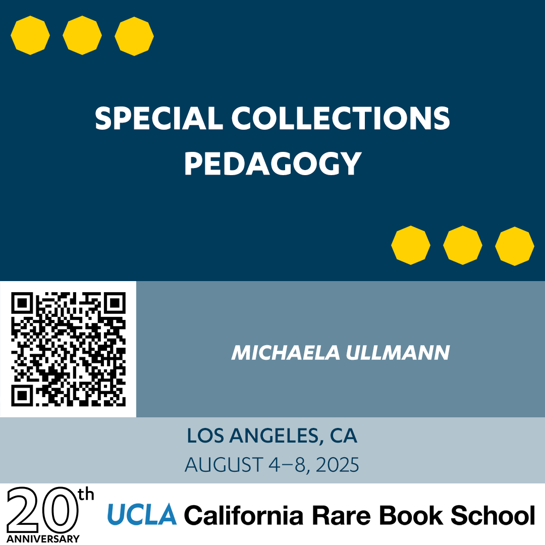 Elevate Primary Source Literacy!

Join us as we explore innovative pedagogy in primary source literacy instruction! Collaborate with librarians, archivists, and faculty to enhance student engagement. Discover more!

#PrimarySourceLiteracy #CriticalPedagogy #LibraryEducation