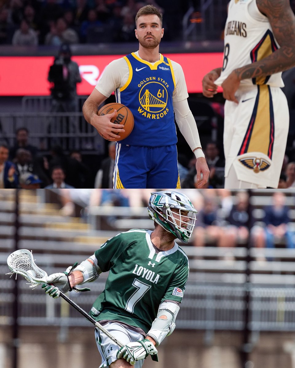 Warriors guard Pat Spencer is playing in the Rising Stars game. He is also a college lacrosse legend.

- Tewaaraton Award Winner (Heisman Trophy for college lacrosse)
- Set and still holds the record for most career assists (231) in NCAA DI men's lacrosse history.
- First pick in