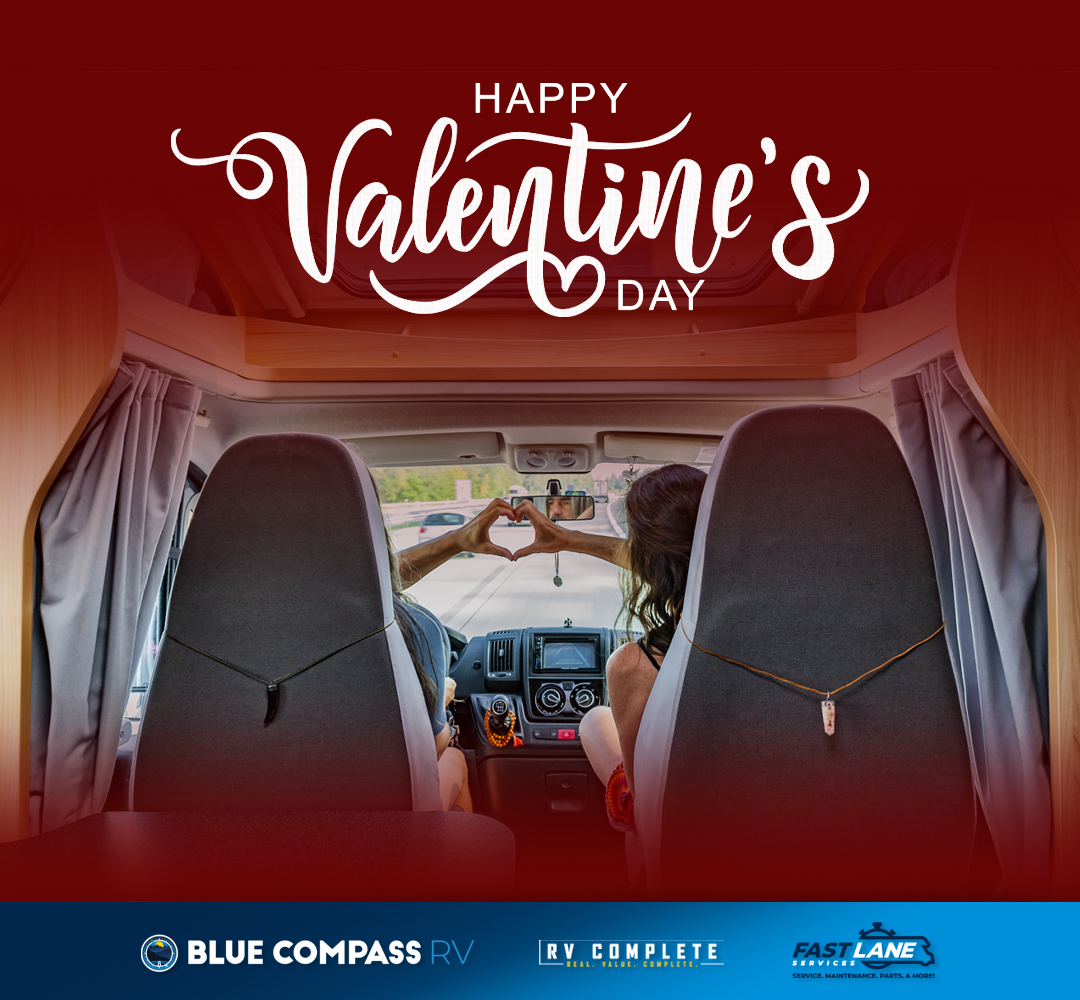 💕 Happy Valentine's Day From all of us at Blue Compass RV Manteca 💕

Find your new Trailer or RV at:
bluecompassrv.com/locations/cali… | 833.648.2548
204 S. Vasconcellos Avenue in Manteca, California