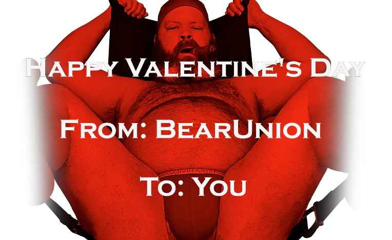 Happy #ValentinesDay, to all our bears and their admirers! 🥰😍💘