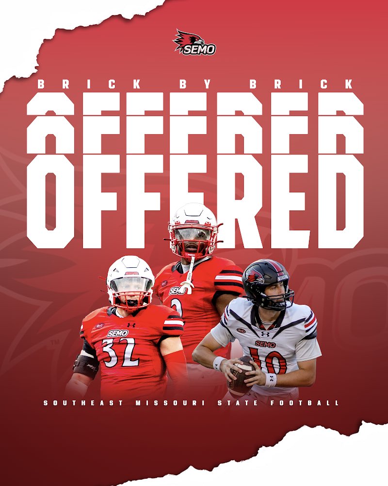 Courtney Rivers (@courtneyrivers_) on Twitter photo After a great conversation with Coach <a href="/BristerCade/">Cade Brister</a> I am blessed to receive a D1 offer from Southeast Missouri State University <a href="/CoachBerb/">Luke Berblinger</a> <a href="/CoachJMcdowell/">Coach McDowell</a> <a href="/SEMOfootball/">SEMO Football</a> <a href="/ScottPingel10/">Scott Pingel</a> <a href="/Coach_RayS/">Ray Simmons</a> <a href="/CBCFootball/">CBCFootball</a> <a href="/JPRockMO/">JP Rock</a> <a href="/AllenTrieu/">Allen Trieu</a> <a href="/ChadSimmons_/">ChadSimmons</a> <a href="/GregSmithRivals/">Greg Smith</a> @nelly_mizL4C After a great conversation with Coach <a href="/BristerCade/">Cade Brister</a> I am blessed to receive a D1 offer from Southeast Missouri State University <a href="/CoachBerb/">Luke Berblinger</a> <a href="/CoachJMcdowell/">Coach McDowell</a> <a href="/SEMOfootball/">SEMO Football</a> <a href="/ScottPingel10/">Scott Pingel</a> <a href="/Coach_RayS/">Ray Simmons</a> <a href="/CBCFootball/">CBCFootball</a> <a href="/JPRockMO/">JP Rock</a> <a href="/AllenTrieu/">Allen Trieu</a> <a href="/ChadSimmons_/">ChadSimmons</a> <a href="/GregSmithRivals/">Greg Smith</a> @nelly_mizL4C
