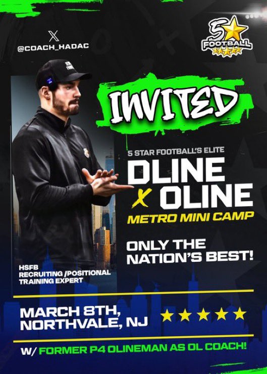 Gabe Palaganas (@gabecp44) on Twitter photo Thank you <a href="/coach_hadac/">Coach Isaac</a> for an invite to the 5⭐️ football camp! <a href="/NationalPID/">National Prospect ID</a> <a href="/PrepRedzoneNJ/">Prep Redzone New Jersey</a> Thank you <a href="/coach_hadac/">Coach Isaac</a> for an invite to the 5⭐️ football camp! <a href="/NationalPID/">National Prospect ID</a> <a href="/PrepRedzoneNJ/">Prep Redzone New Jersey</a>