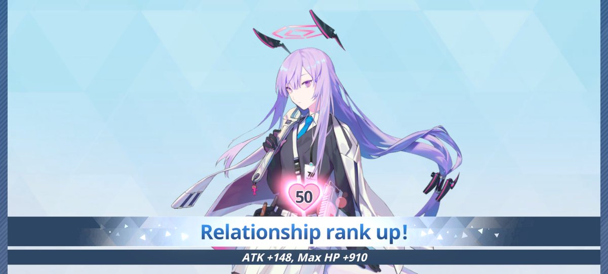 MarioMaster94's tweet image. I didn't post it yesterday because it does feel a little silly, but I got Utaha to level 50 yesterday!