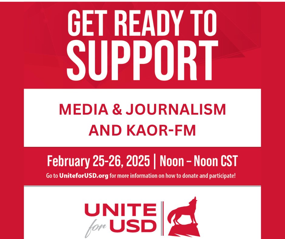 University of South Dakota M&J tweet media