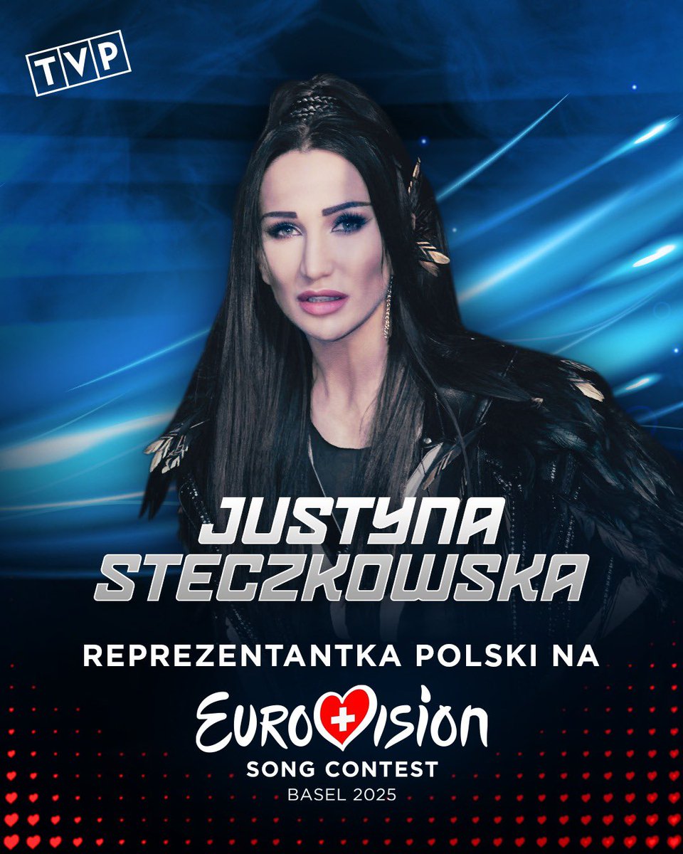 #JustynaSteczkowska jedzie na <a href="/Eurovision/">Eurovision Song Contest</a> do Bazylei ❤️🔥 Gratulujemy!