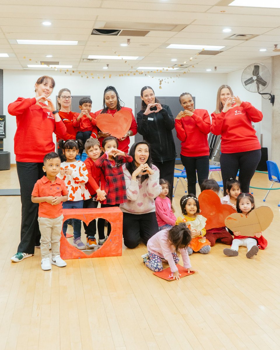 YMCAGTA's tweet photo. This morning, we were excited to welcome the CP24 crew to our Scarborough YMCA Child Care centre to highlight our Valentine’s Day activities! @JeeYunTV and @CP24 captured all the fun. 💖 A big thank you to them and our amazing educators for making this day so special! https://t.co/MGXByu3PjD