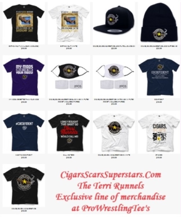 johnstoll18's tweet image. Shop now at CigarsScarsSuperstars.Com
for @TheTerriRunnels line of merch at #PWTees 
♥️♥️♥️Happy Valentines Day!♥️♥️♥️