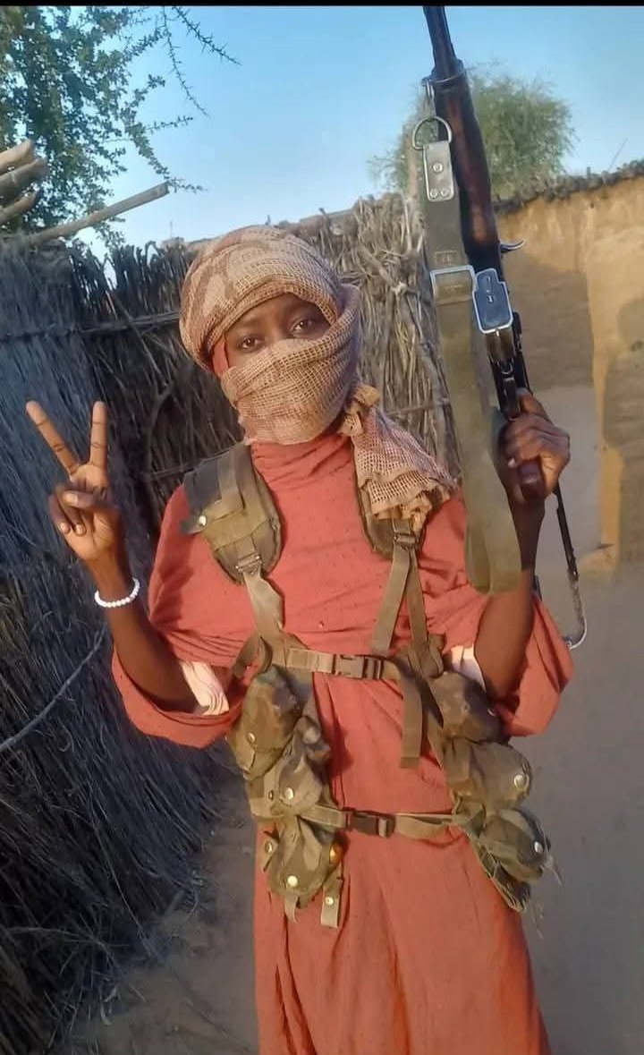 IT'S HIGHLY UNIMAGINABLE TO DEFEAT PEOPLE WHO LOVED BY ALMIGHTY.

This heroine fighter from the Zamzam camp is equal to one million of Abdul Wahid Nour, a million of Abdulaziz Al -Helou, a million of Hamdok and tens of millions of Sudanese political parties.
The difference