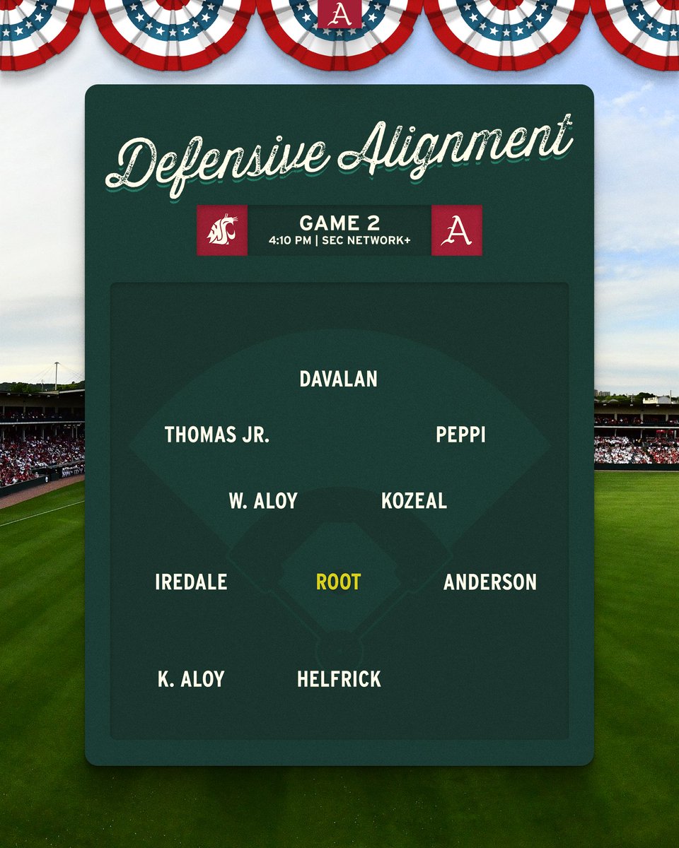 RazorbackBSB's tweet image. From the desk of DVH 🐗