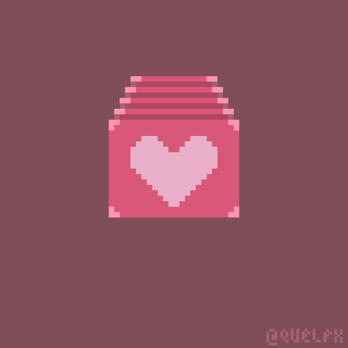 QuelPX's tweet photo. Love Letters
[32 × 32 px, 6 colours]

#pixelart #aseprite #ValentinesDay 
@WithAseprite https://t.co/Dgvk6oAify