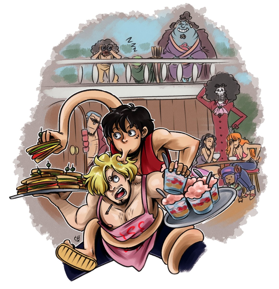 St.Valentines day~ x3
#OnePiece