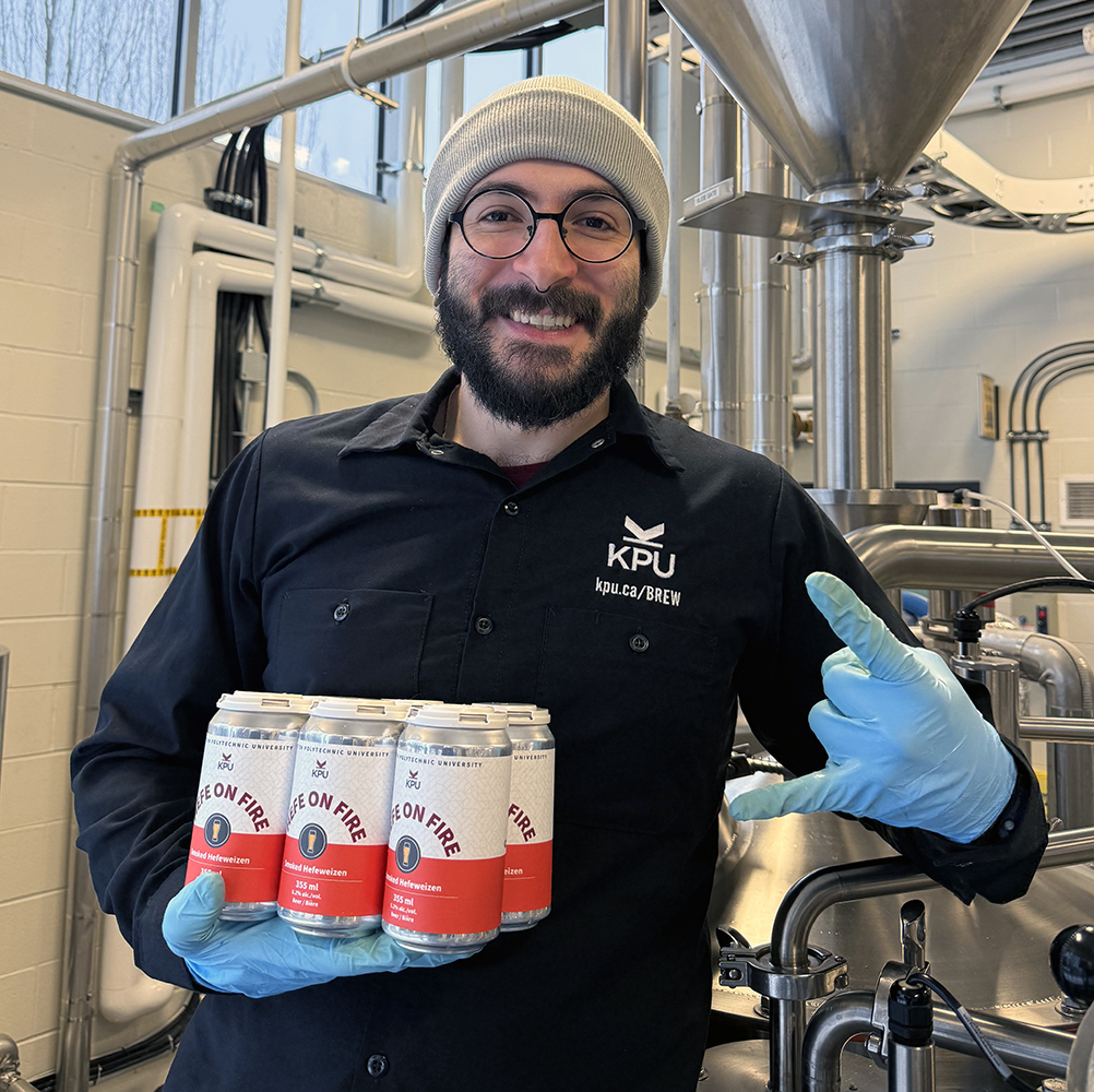 🍺🔥2025 KPU SIGNATURE SERIES🍺🔥

NEW RELEASE | FEB 14: HEFE ON FIRE Smoked Hefeweizen brewed by 2nd year Brewing student Lucas Pinter. An oak-smoked twist on a classic Hefe. 5.2% ABV | 355 ml Cans

KPU Brew Lab
FRI 1-6PM
20901 Langley Bypass

<a href="/KwantlenU/">KwantlenU</a>
<a href="/KPUScience/">KPU Faculty of Science</a>
#craftbeer