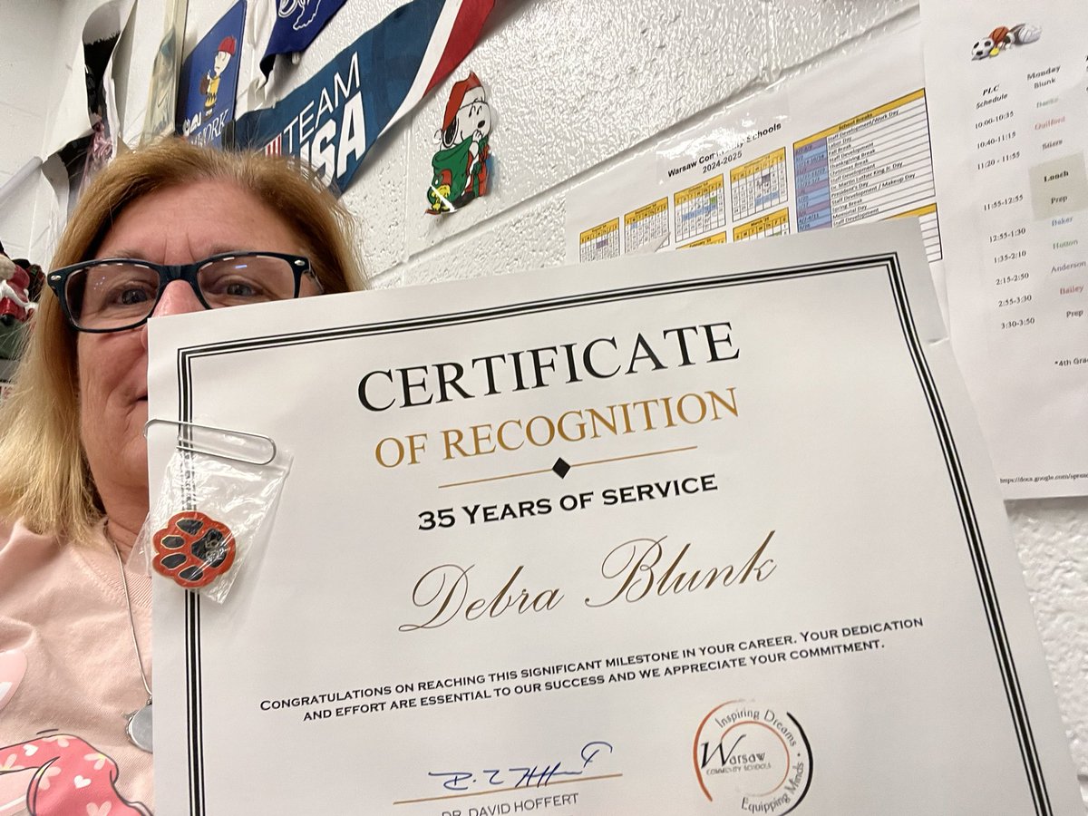 debblunk's tweet photo. Well got my recognition of teaching for 35 years !!! I have taught all ages now and lots of different activities, games and skills over the years !! Just seems like last year I was in the pool starting my career !! https://t.co/NBPjTmSW1Q