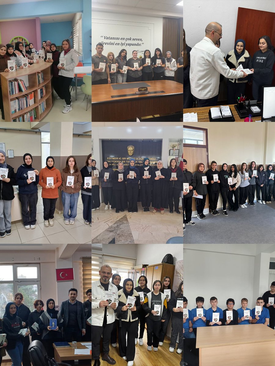 Sakarya İlinde Bir Bilenle Bilge Nesil projemiz kapsamında 16 ilçede 100 okulda 1000 Lise öğrencisinin ve 100 danişman ögretmenimizin desteğiyle 3.üncü kitabımız olan Diriliş Neslinin Amentüsü öğrencilerimizle buluşmaya devam ediyor.