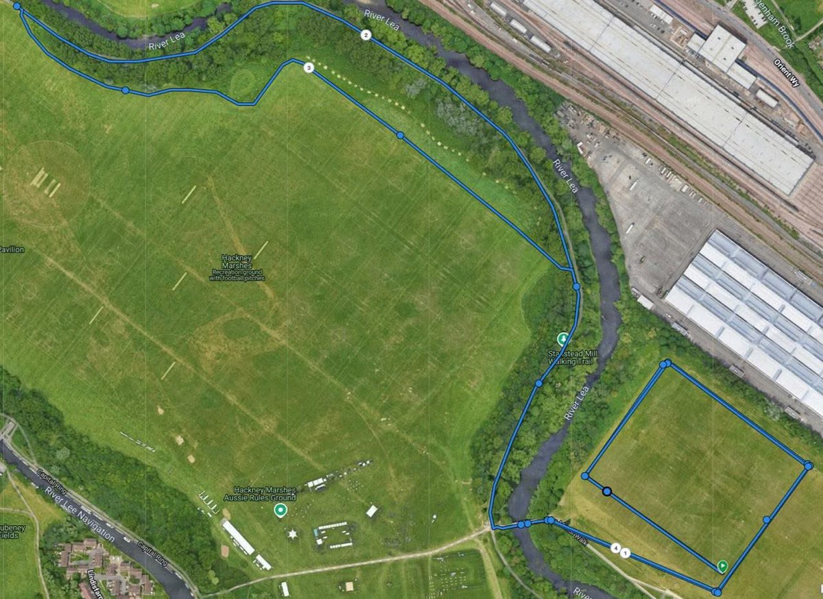 HackneyMarsh parkrun tweet media
