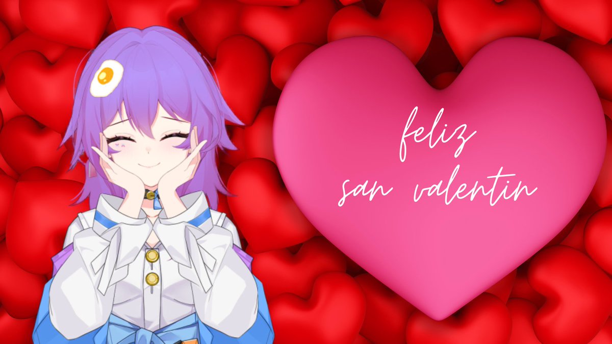 FELIZ DIA DEL AMORSH Y LA AMISTAD A TODOS
espero que hoy esten felices con sus parejas 7u7 o viciandole aun juego con sus amigos
y si estan sol@s...VENGAN A MI STREAM, ESTAREMOS DESDE LAS 3:30PM HASTA QUE SE VAYA EL SOL!!
twitch.tv/vtviolett

❤️✨
#Vtuber #vtuberes #animetwt