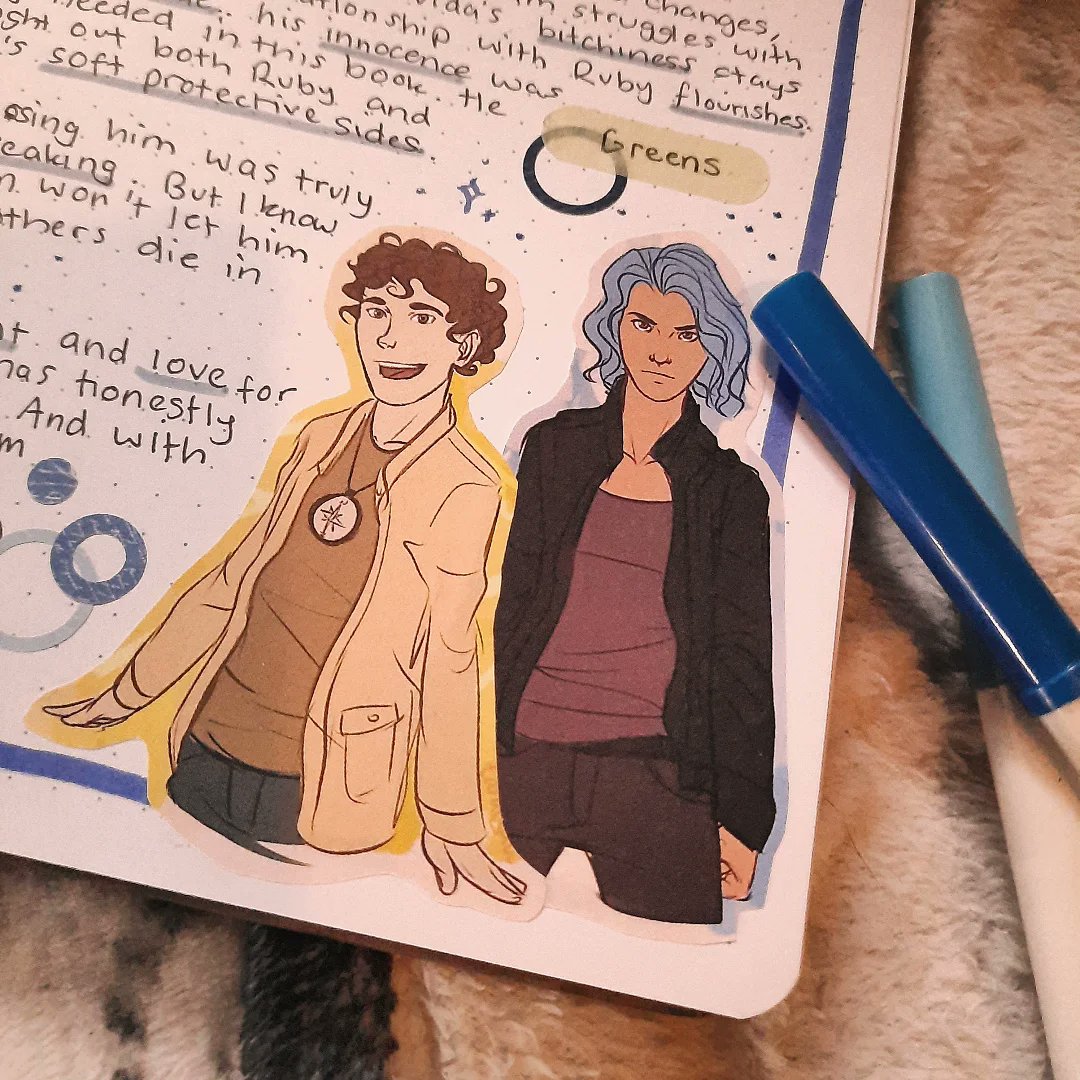 MediaShadow31's tweet image. Haven't shared any of my reading journal spreads here yet so here's the one I did for Never Fade 😍

#readingjournal #journalspread #thedarkestminds