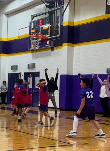 This year my SPED teacher presented to me to use our own <a href="/SES_lex4/">Sandhills Elementary School</a>  S’s to be unified partners.  If they believe it,  it’s my job to help them achieve it!  This was the result of our first outing! #ilovemyjob <a href="/specialolyUSA/">Special Olympics USA</a> 
#buzzerbeater #3on3 #BuildEmUp