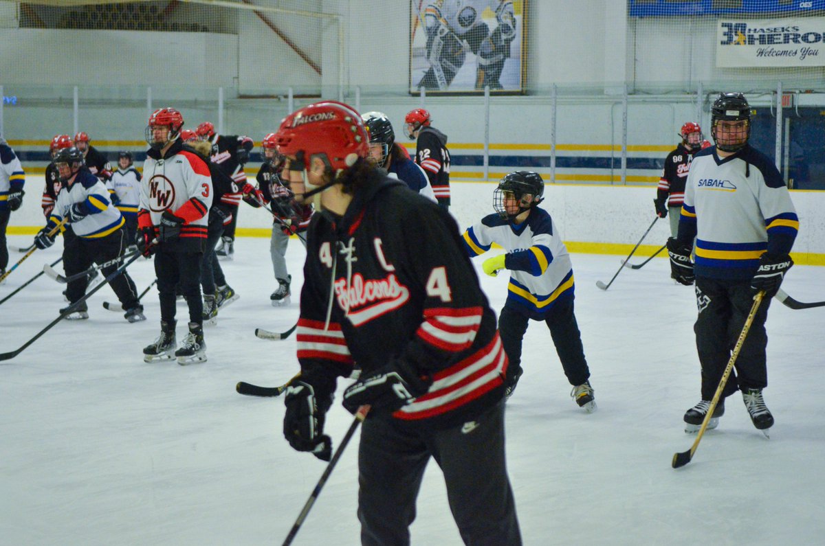 All season long, SABAH has enjoyed the incredible support of the Niagara Wheatfield Hockey team.  These young men have brought endless joy and support to SABAH athletes challenged by disability!  They are a credit to their school and community, and we are grateful for their