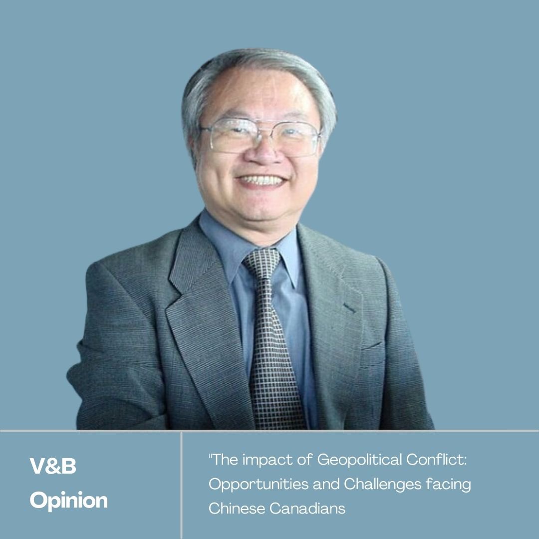VoicesBridges's tweet photo. Tung Chan discusses how the shifting geopolitical landscape presents both opportunities and challenges for Chinese Canadians, emphasizing the importance of defining identity, promoting positive narratives, and fostering unity to overcome adversity: https://t.co/tiU7i5N1F8 https://t.co/IYUEWjnAJ8