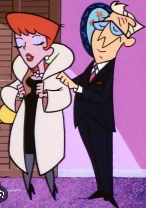 Redraw of Dexter's Mom and Dad from the “Babysitter Blues” episode of Dexter’s Lab.
#CartoonNetwork