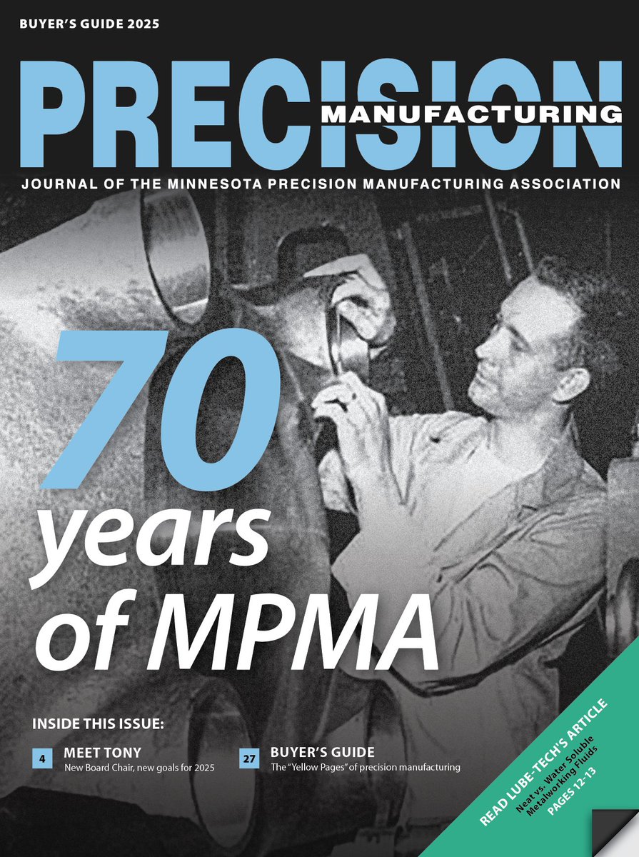 The Buyer's Guide will arrive in your mailbox soon! In the meantime, you can access this trusted resource on our website. In this issue you'll meet our new Board Chair, find a 2025 economic outlook, and gain the connections you need for success.

ow.ly/fPyx50V0q5q