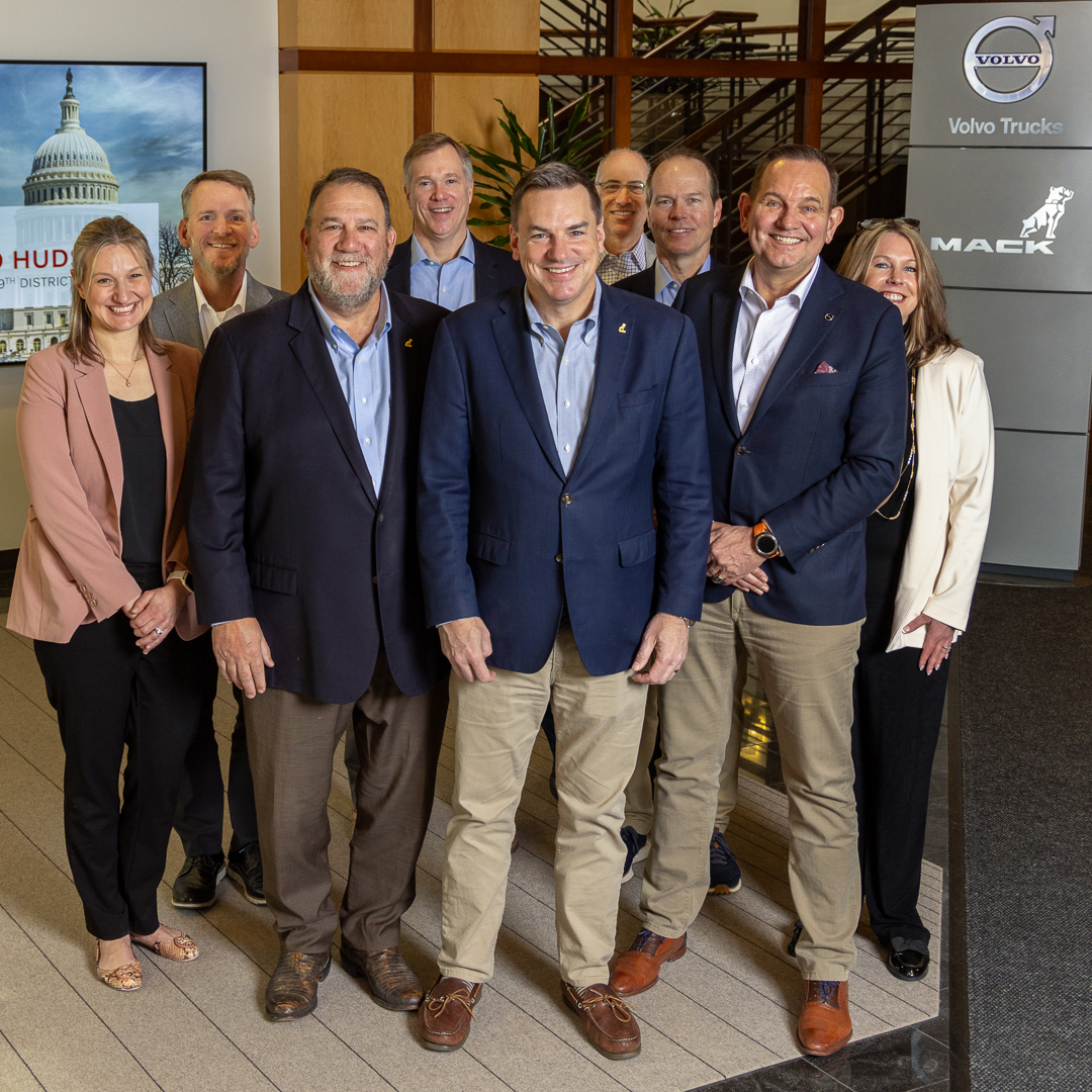 Thank you <a href="/RepRichHudson/">Rep. Richard Hudson</a> for visiting our Greensboro campus today. Productive discussions on supporting American manufacturing innovation, promoting advanced technology solutions &amp; the future of transport. Proud to showcase our latest <a href="/VolvoTrucksNA/">Volvo Trucks North America</a> &amp; <a href="/MackTrucks/">Mack Trucks</a> technologies.