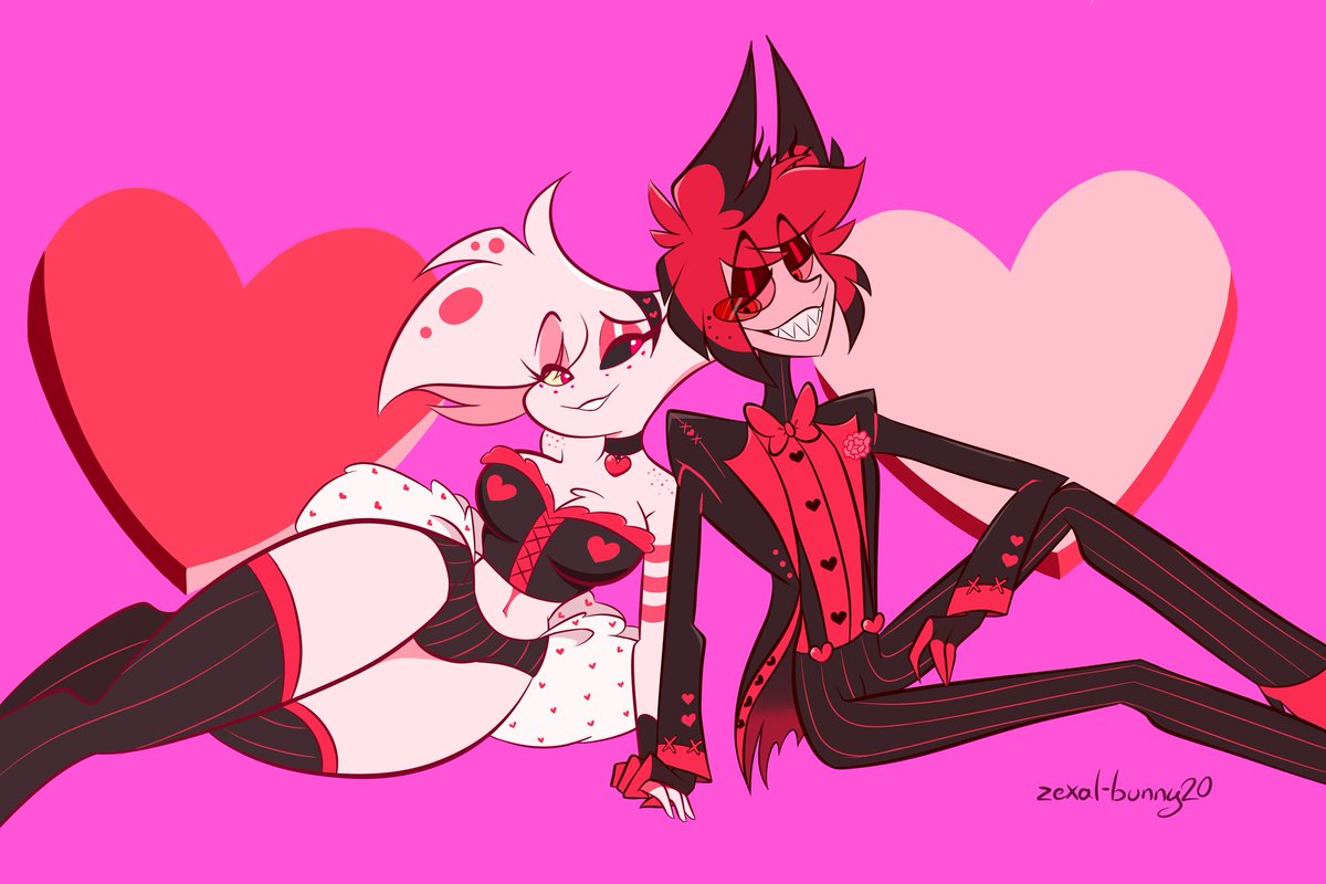 Happy Valentine's Day! Ft. Radiodust ❤️🩷
#HazbinHotel #HazbinHotelAlastor #HazbinHotelAngelDust #radiodust #ValentinesDay