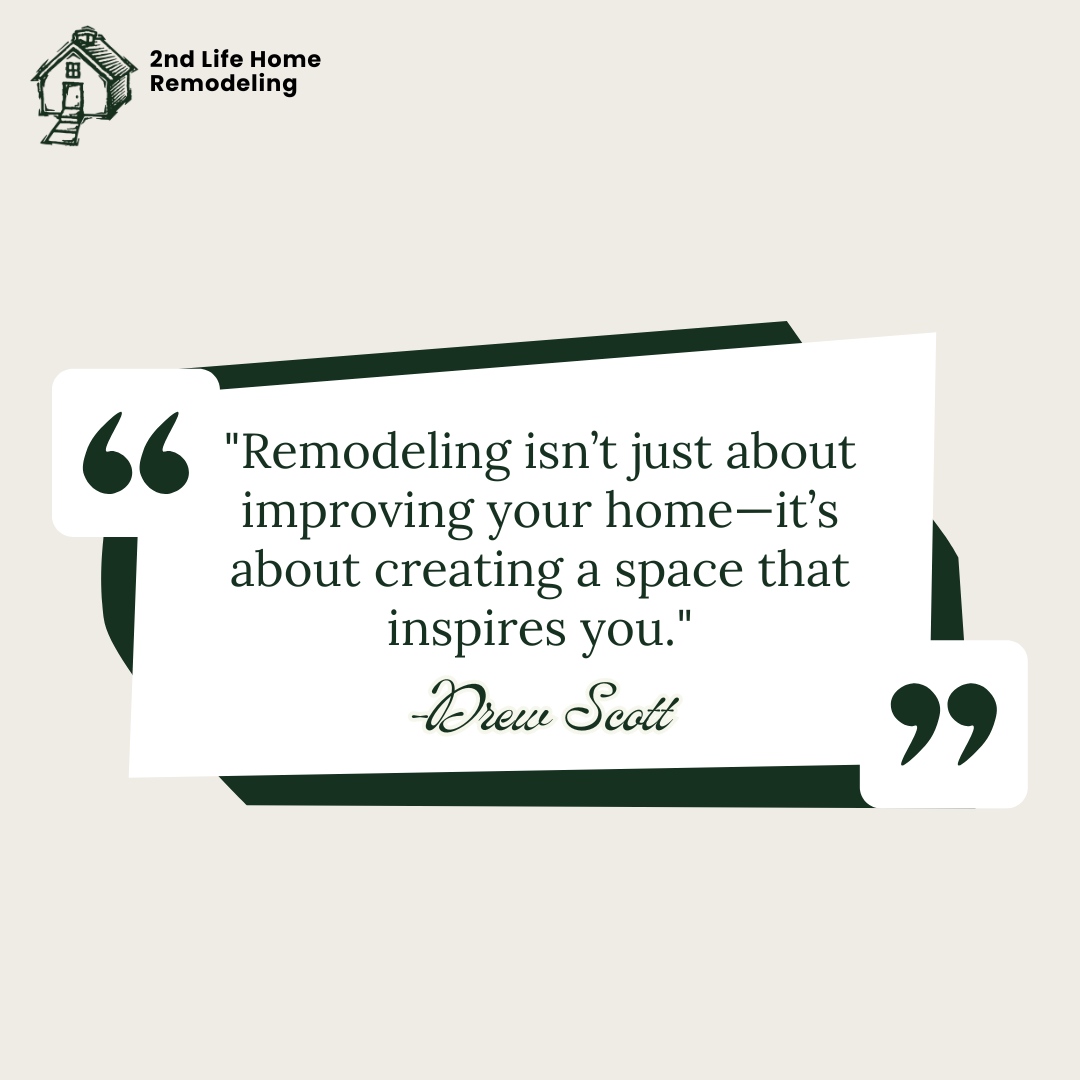 2ndlifellc's tweet photo. ✨ 'Remodeling is about creating spaces that inspire' – Let your home reflect your dreams! 🏡

#InspiredLiving https://t.co/r4Zud1zIWO