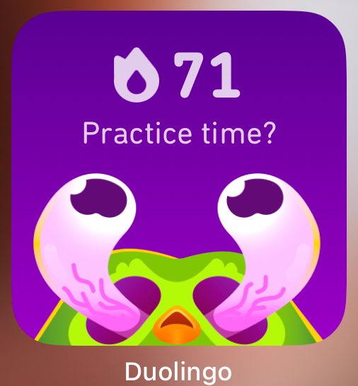 inoahguy34's tweet photo. New widget design drop @duolingo? https://t.co/P4PRzT9VUe
