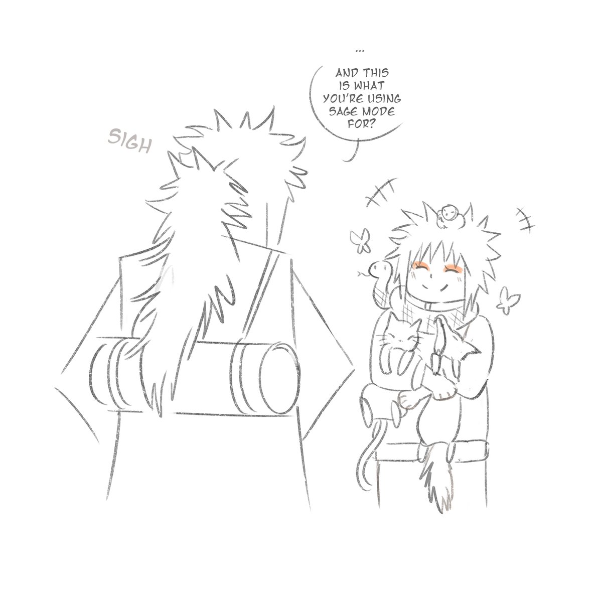 KokoDraws01's tweet photo. Minato might not use Sage Mode in combat, but he still uses it for other important things
#MinatoNamikaze #Minato #NARUTO https://t.co/oYP0pAnaiX