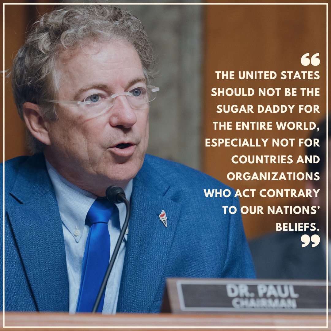 HSGAC GOP (@hsgac_gop) on Twitter photo Watch Chairman <a href="/SenRandPaul/">Senator Rand Paul</a>’s full remarks from yesterday’s #HSGAC hearing examining waste by the foreign aid bureaucracy here: rumble.com/v6kd5cp-dr.-pa… Watch Chairman <a href="/SenRandPaul/">Senator Rand Paul</a>’s full remarks from yesterday’s #HSGAC hearing examining waste by the foreign aid bureaucracy here: rumble.com/v6kd5cp-dr.-pa…