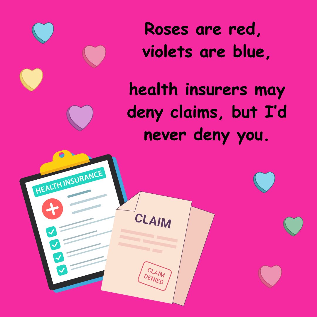 Bet your health insurer doesn’t fight for your rights like we do 😘 Happy Valentine’s Day! #txlege #TexasPatientsOverProfits
