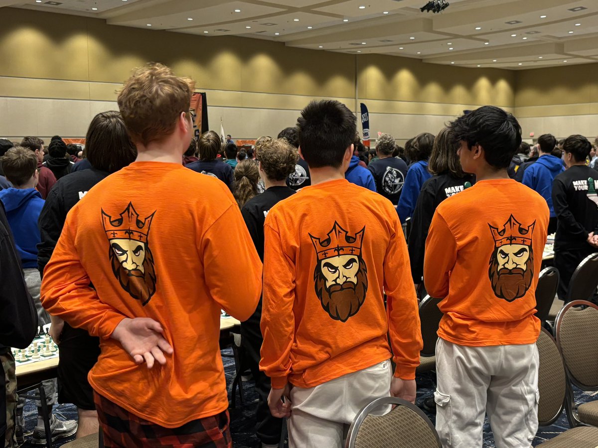 State Chess tournament has begun! Let’s go Saints!!! <a href="/StCharlesEast/">St. Charles East HS</a>