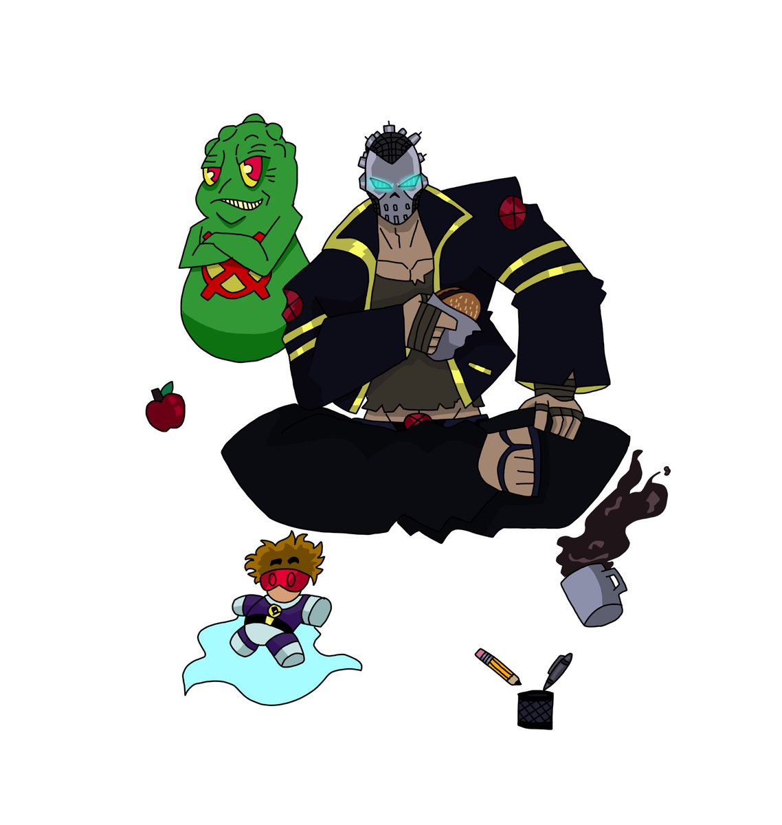 HeroFanart300's tweet photo. Captain America (Sam Wilson)
Xorn and Doop
#CaptainAmerica #CaptainAmericaBraveNewWorld #MarvelEarth35 #Marvel #MarvelComics #MarvelUniverse #Xmen #Comics #Xorn #Doop #ArtWork #Redesign #Design #DigitalArt #Art https://t.co/yBxWDwxM5B