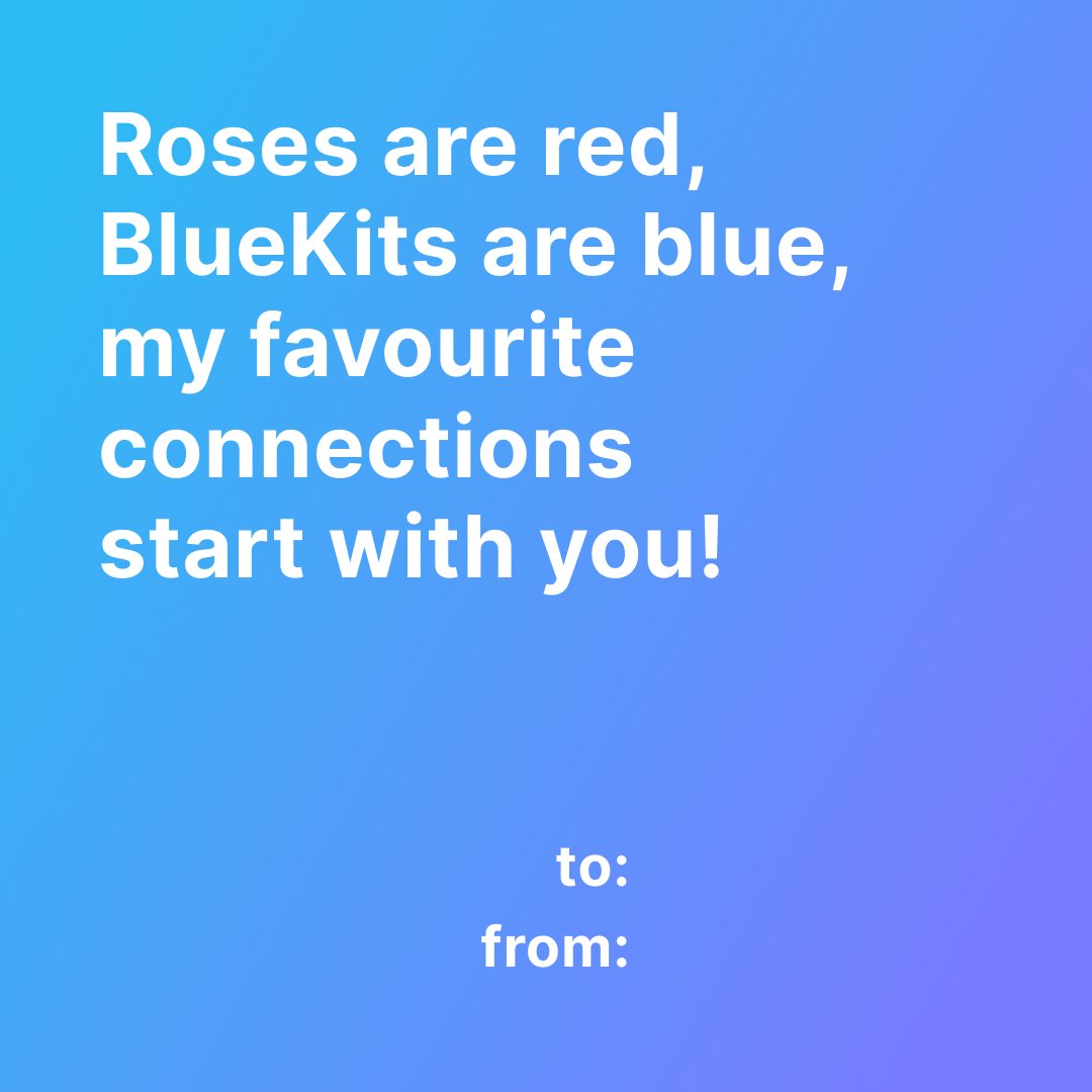 bluekit_tech's tweet photo. Need a last-minute Valentine’s card? 💌
No worries—we’ve got you covered!

Send this to your favourite person and make their day💙 

Happy Valentine’s Day!
Love, BlueKit
#Valentinesday2025 #EdTech #ConnectWithBlueKit https://t.co/An4eGyY30N