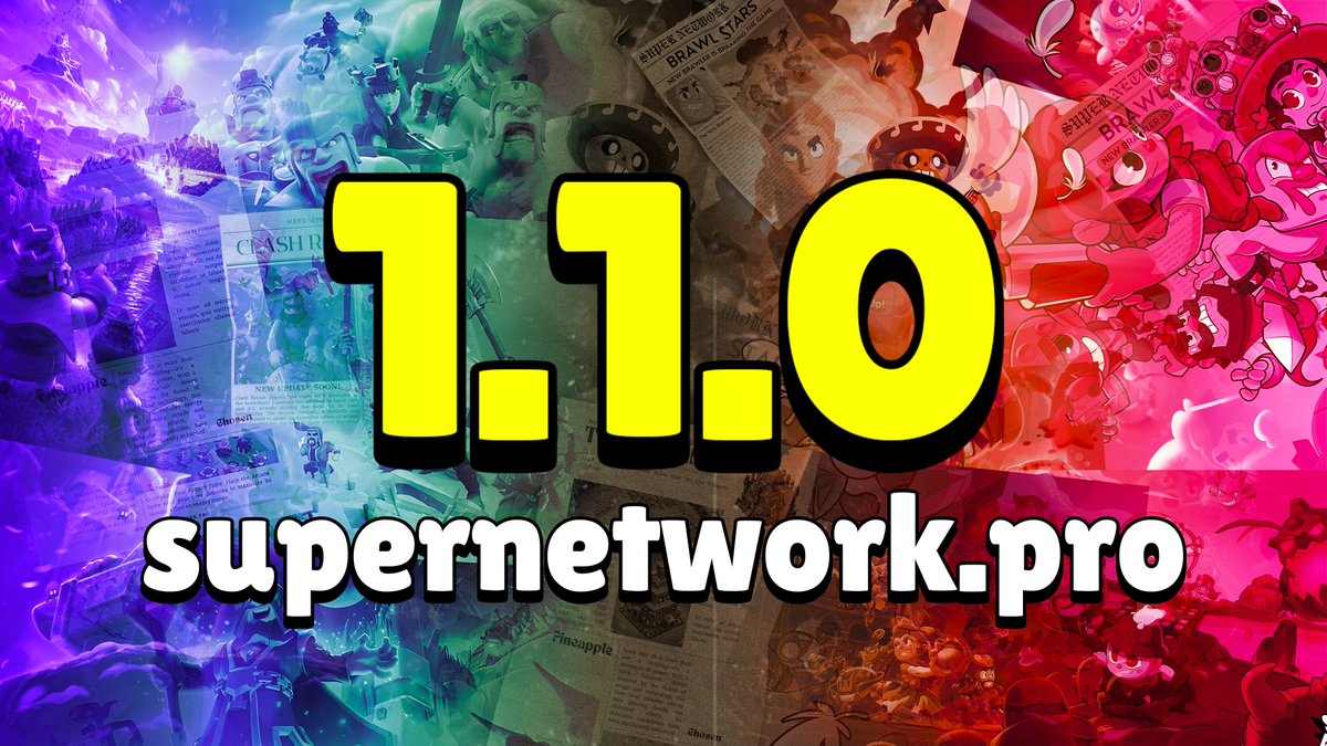 Super Network (@supernetworkx) on Twitter photo 🚨 Website Update 🚨
Here's what's new:
- Added views to articles
- You can now click on images in articles to enlarge them
- Back button is now instant
And much more. You can read everything here:
supernetwork.pro/changelog
Please let us know if you find any bugs!
#SuperNetwork 🚨 Website Update 🚨
Here's what's new:
- Added views to articles
- You can now click on images in articles to enlarge them
- Back button is now instant
And much more. You can read everything here:
supernetwork.pro/changelog
Please let us know if you find any bugs!
#SuperNetwork