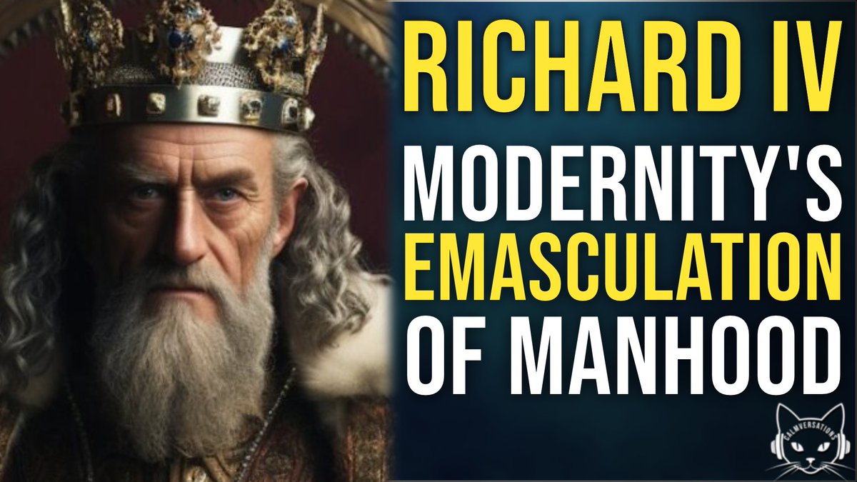 Benjamin🐣Boyce (@benjaminaboyce) on Twitter photo Today on Calmversations, <a href="/RichardTheIIII/">Richard IV</a> and I discuss the emasculatory effects of modernity on British men (link below!) Today on Calmversations, <a href="/RichardTheIIII/">Richard IV</a> and I discuss the emasculatory effects of modernity on British men (link below!)