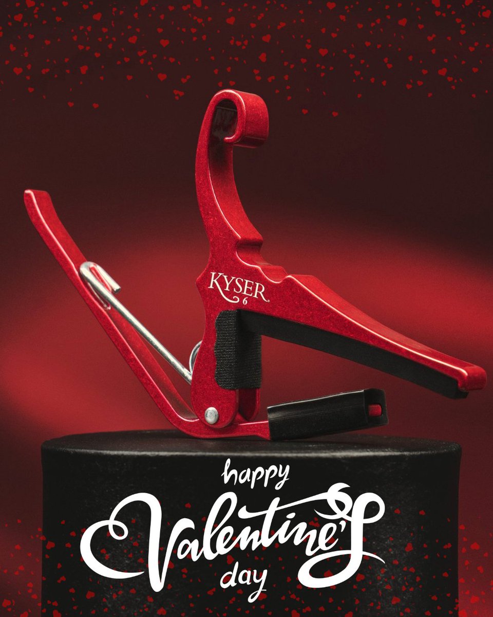 This Valentine's Day, don’t fret—sing your heart out in the key of love with a Kyser Capo. ❤️ Just don’t forget the flowers too… 😉🌹"

#ValentinesDay #Love #Music #FYP #LoveSong #Red