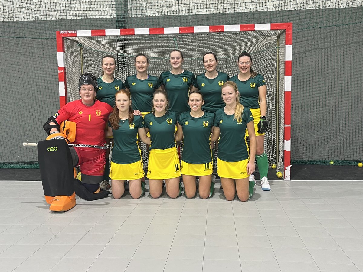 Ready to go for match 2 v Wettingen from Switzerland. Proud to be wearing our new kit - shout out to ⁦<a href="/wolfhoundandelk/">Wolfhound&Elk</a>⁩ &amp; ⁦<a href="/leinsterhockey1/">leinsterhockey</a>⁩ ⁦<a href="/irishhockey/">Hockey Ireland</a>⁩