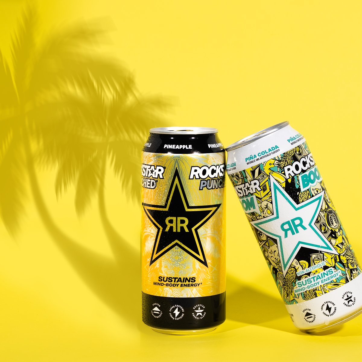 She doesn't want flowers for Valentine's Day, she wants a Rockstar Energy Drink🍍💛