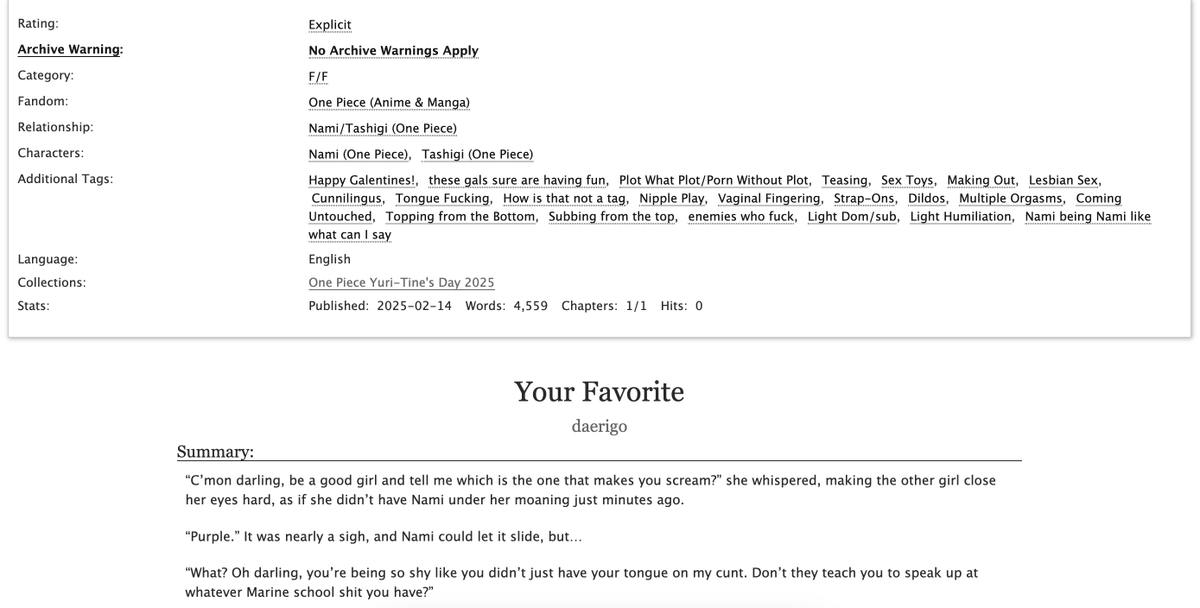 daerigo_'s tweet photo. Happy Galentines to @HIMEJOSHl !! I hope you like this Nami/Tashigi piece I had so much writing!! Hope you have a lovely day 💝💌

https://t.co/qzk9fDSVdm https://t.co/cYaSqrgM9f