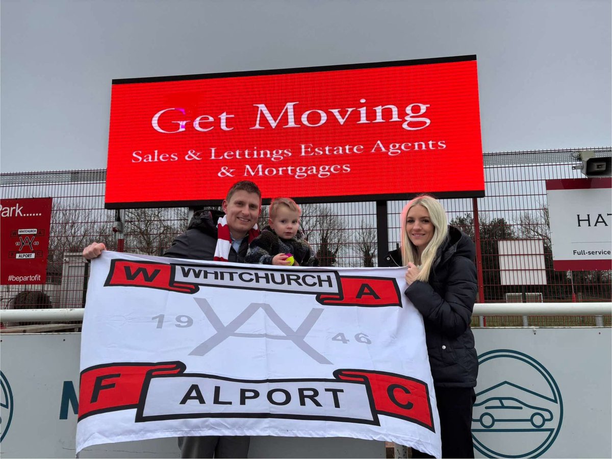 YOCKINGS PARK HAS A NEW NAME🔴⚪️

We’re going extremely delighted to share the news that Get Moving Estate Agents &amp; Mortgages have agreed to be our stadium sponsors. “The Get Moving Stadium” it is, and we couldn’t be prouder that a local business have put their trust enough in us