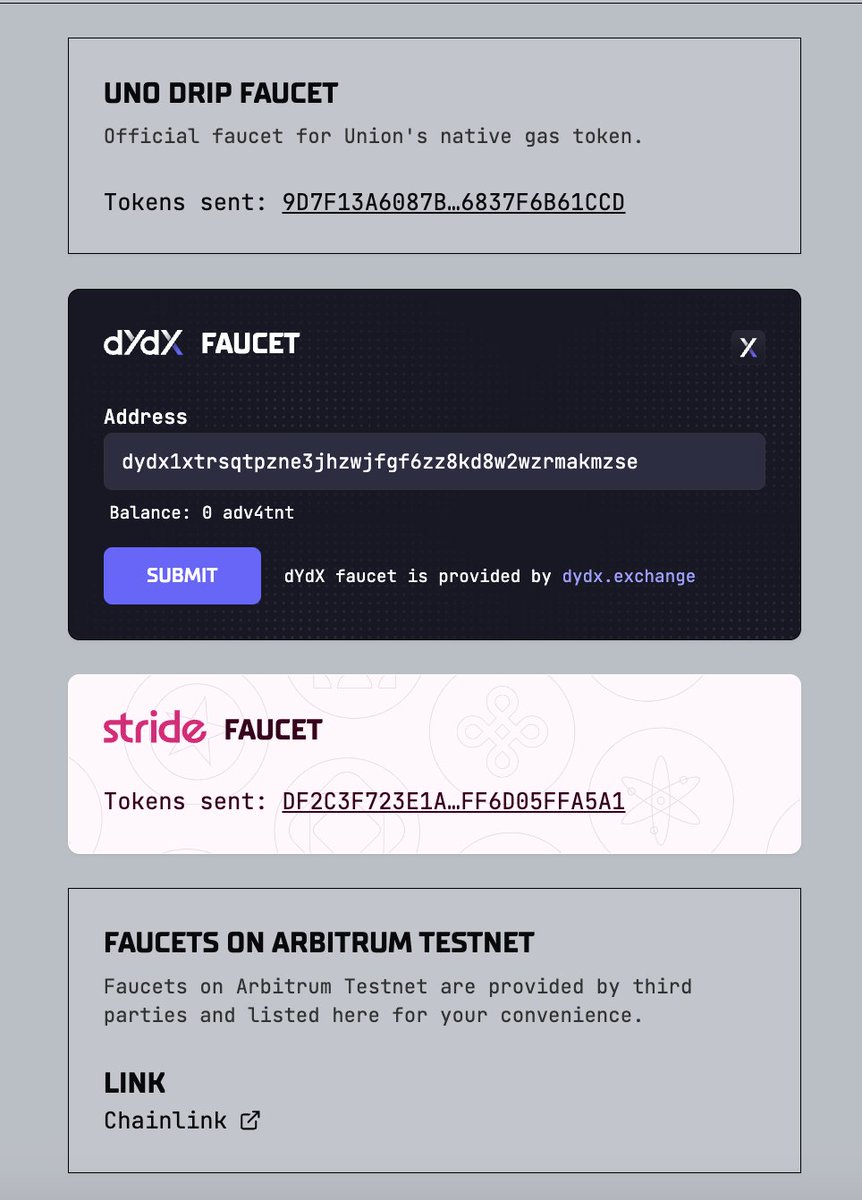 Elminselimov5's tweet photo. Arkadaşlar @union_build  testnet 9-cu aşama artık başladı . Ben şuan iyi çalıştığı için temel görevleri yaptım umarım daha Union Dashboard sitesine daha fazla görev gelir. Adımları anlatıyorum
✅Önce testnet faucet sayfasına giderek Union testnet için Keplr ve EVM için Metamask bağladım ve faucetleri aldım
- https://t.co/K4g9ytdd0a
✅Daha sonra Keplr cüzdanımda Union testnet ağında kendi cüzdanıma ufak miktar test uno token yolladım(önemli)
✅Sonra önceki sayfada Transfer bölümüne giderek Union Testnet9-dan Holesky ağına ufak bir miktar uno yolladım.
-https://t.co/Y0RsGXWoMv
✅Yeni işlemler gele bilir diye Dashboard sayfasını da ara sıra check etmeyi unutmayın
-https://t.co/INAL71RnrF