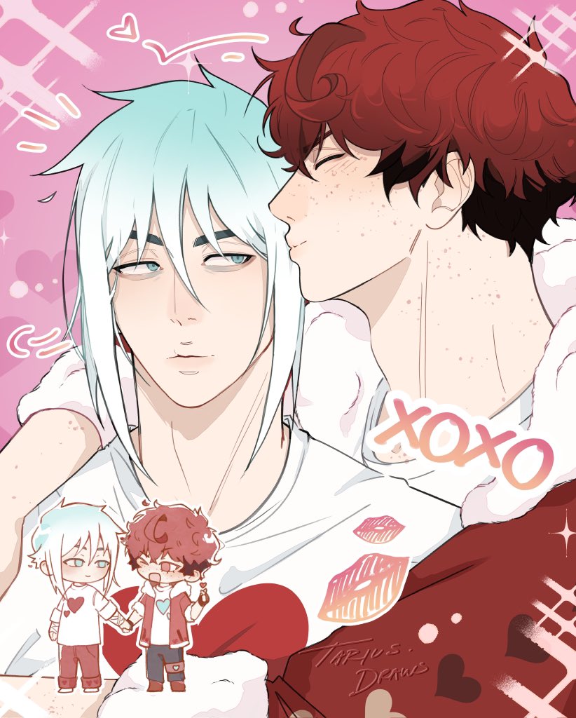 TariusDraws's tweet image. Feliz San Valentín 💖