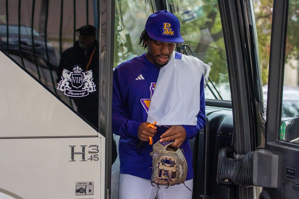 PVAMUPanthers's tweet photo. PVAMUBSB: The Panthers have arrived and are ready for game day!βΎ
#PVPanthers | #SeasonOpener | #PVBaseball https://t.co/bjCQBKWRn5