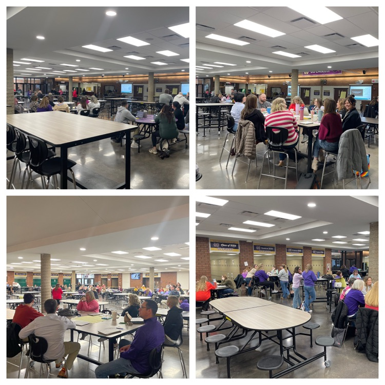 Who doesn't love spending Valentine's engaged in quality professional development around our PLC work!!
