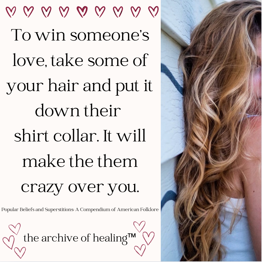 ArchiveHealing's tweet photo. Happy Valentine's Day from the Archive of Healing ❤️‍🩹 

Register with us at https://t.co/6Pe5EsQ5Cw to discover global healing knowledge. ⁠
⁠
#medicalhumanities #medicalanthropology #health #healing #publicarchive #wellness #medicine #Valentine #hair #love #fallinlove https://t.co/3qbVy2NJ3i