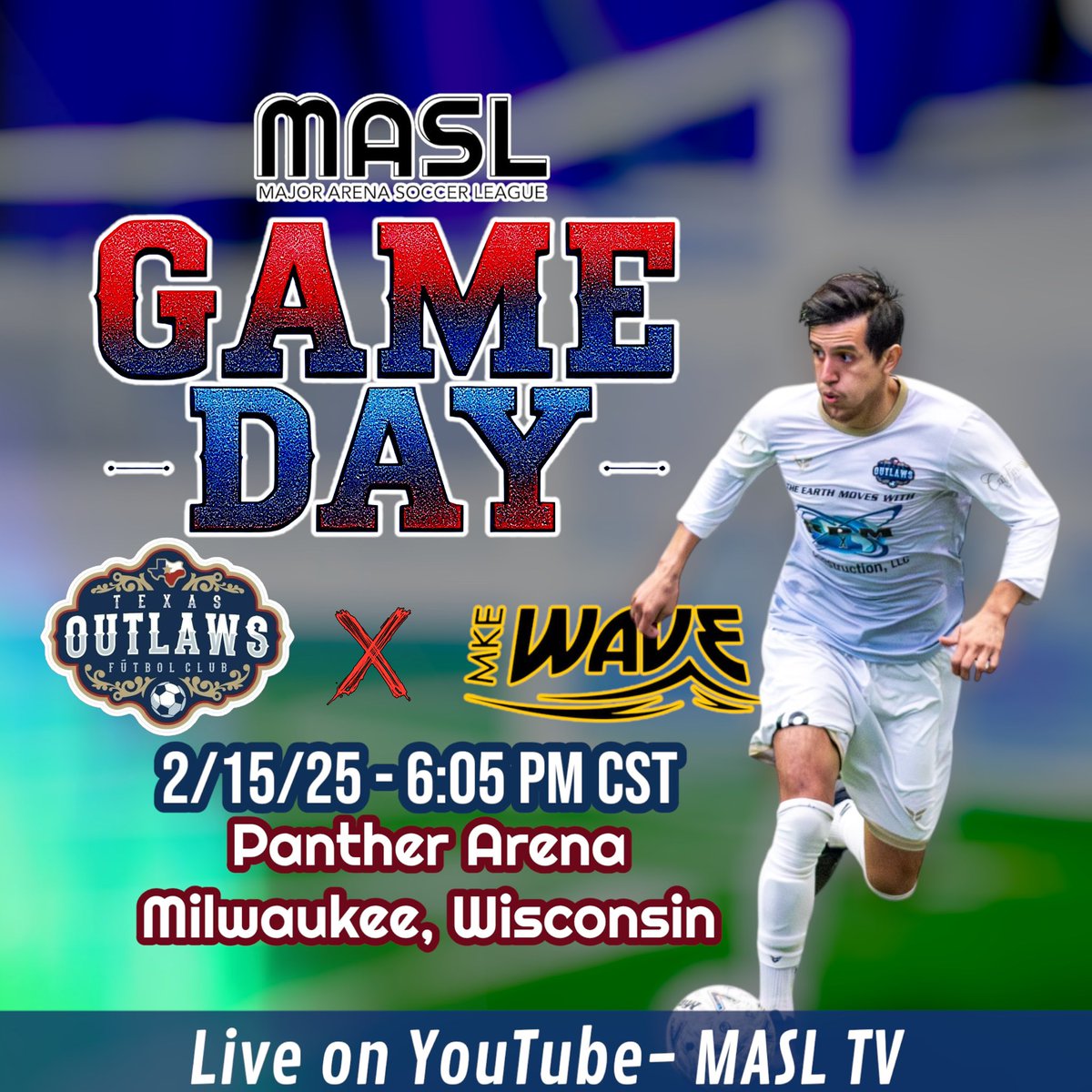 On the road to MKE. A valuable away win on the line as our lads look for a little payback this Saturday!

Tune in on YouTube !