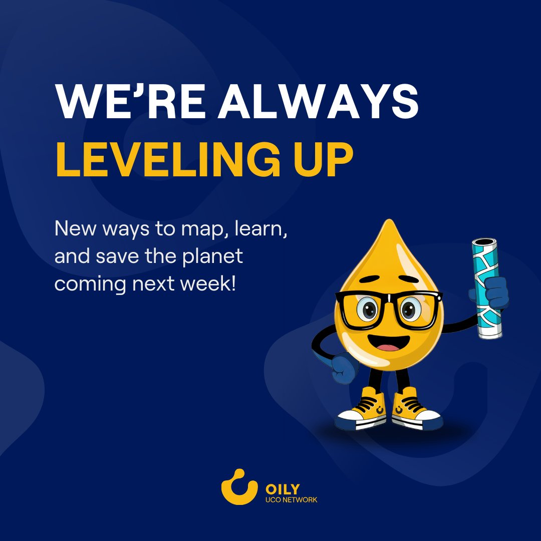 Building on feedback turned into something special ✨

While we polish these updates, grab those extra XP points this weekend:
- Map your local spots
- Level up with Learn &amp; Earn
- Vote Oily in the VeBetterDAO allocation

Have a great weekend! 💧